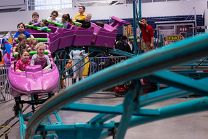 With thousands of visitors in attendance, lines for amusement rides wove through the 110,000 square-foot venue. Some of the main attractions included the Ferris Wheel, Scrambler and Zero Gravity rides.