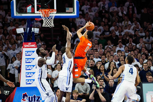 Syracuse forward Michael Gbinije had an impressive bounceback game against Villanova after sitting out the second half against Louisiana Tech. He was one of the three positive takeaways despite SU's overtime loss.