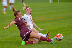 Syracuse fell 3-1 to North Carolina on Thursday night. UNC is ranked as the No. 2 team in the country.