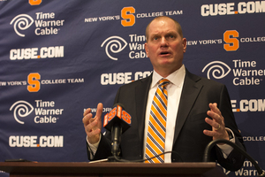 Scott Shafer said he tells recruits the same messages he told them when he first became Syracuse's head coach. Now he has one year left on his contract and is 13-21 in nearly three seasons.