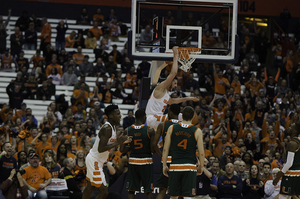 Tyler Lydon and Syracuse had no problem dismantling the Hurricanes in January. SU will look to do it again Wednesday afternoon in New York. 