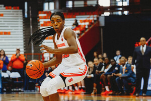 Kiara Lewis led Syracuse in both points (21) and assists (5) in their win over No. 8 Florida State.