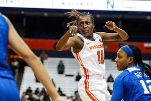 Gabrielle Cooper scored her 1,000th-career point on Jan. 16 against Georgia Tech.