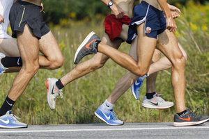 Distance runner Joe Dragon beat his personal best in the 3000-meter race.