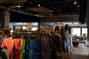 Located in Marshall Square Mall, the thrift boutique 3fifteen was one of many thrift stores affected by COVID-19.