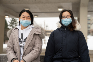 After spending nearly a year in Syracuse, the isolation and loneliness has taken a toll on some Violet Wen and Iris Yang's mental health.