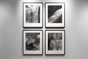 Photos from the exhibit document the histories and legacies of queer artists in photography.