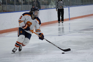 Sarah Thompson scored the game-winning goal in overtime.