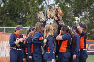 Syracuse fell to Auburn 9-0 on Sunday, failing to score a run to avoid the mercy rule in the fifth inning. 

