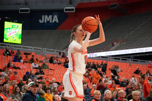 Georgia Woolley scored a season-high 30 points in a loss to Columbia. 