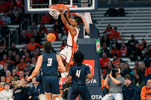 Judah Mintz led the way for the Orange with 20 points in Adrian Autry's first head coaching victory, defeating New Hampshire 83-72.