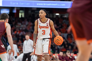 Judah Mintz tallied a game-high 29 points to lead Syracuse over Virginia Tech in its final regular-season home game.