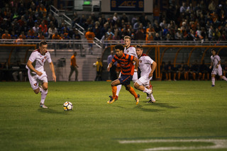 Tajon Buchanan led SU with two shots, but couldn't find the back of the net.