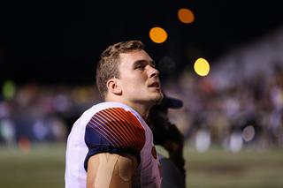 While on the sideline, Dungey said he was in head coach Dino Babers’ ear about returning to the game. 