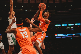 Syracuse shot 35.3 percent overall and just 17.9 percent from deep. 