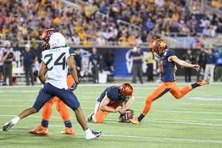 Andre Szmyt was one field goal shy of tying the NCAA all-time record for made field goals in a season.