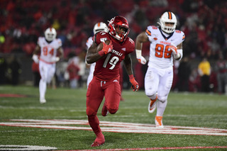 Louisville's run-pass and read options led to 370 rushing yards and nine yards per carry. 