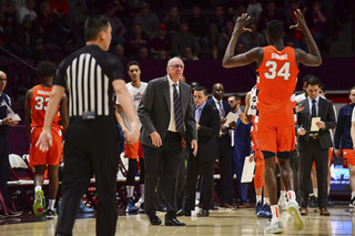 Sidibe's layup opened the scoring for SU, but he managed just one more field goal attempt.